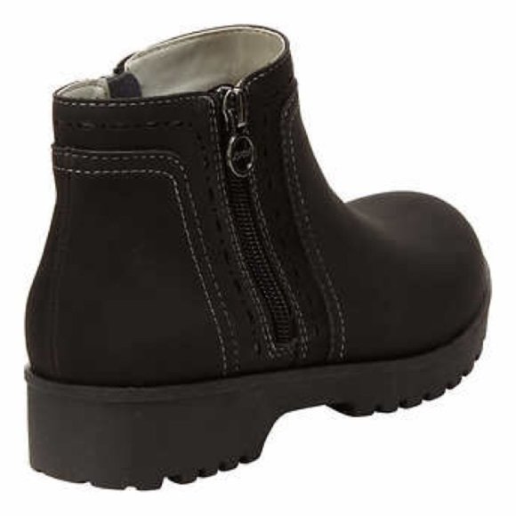 JSPORT BY JAMBU Jenna Weather Ready Ankle Boots in Black - NEW - Picture 3 of 7